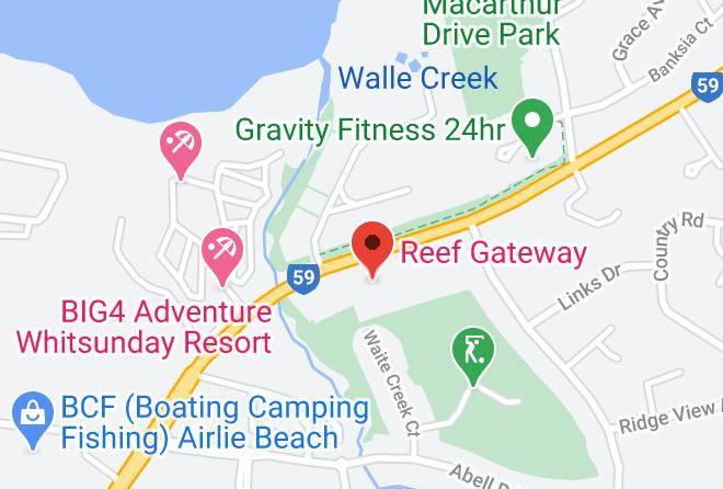 Whitsunday - Reef Gateway Hotel Maps