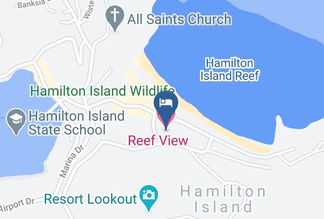 Whitsunday - Reef View Hotel Maps