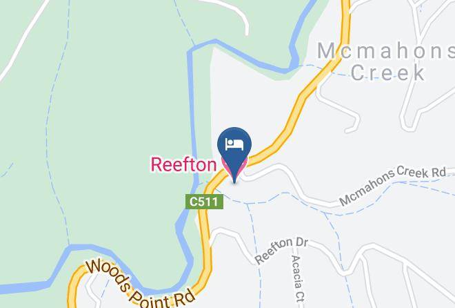 Yarra Ranges - Reefton Hotel Maps
