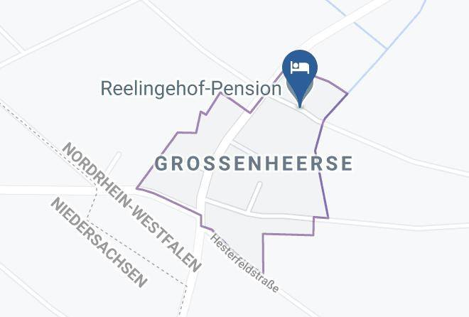 Minden Lubbecke - Reelingehof Pension Maps