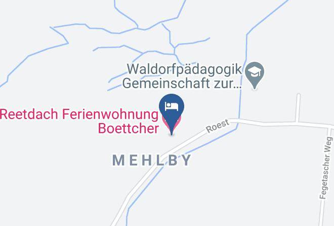 Schleswig Flensburg - Reetdach Ferienwohnung Boettcher Maps