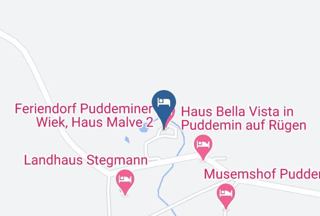 Vorpommern Rugen - Reetdachferienhaus Maps