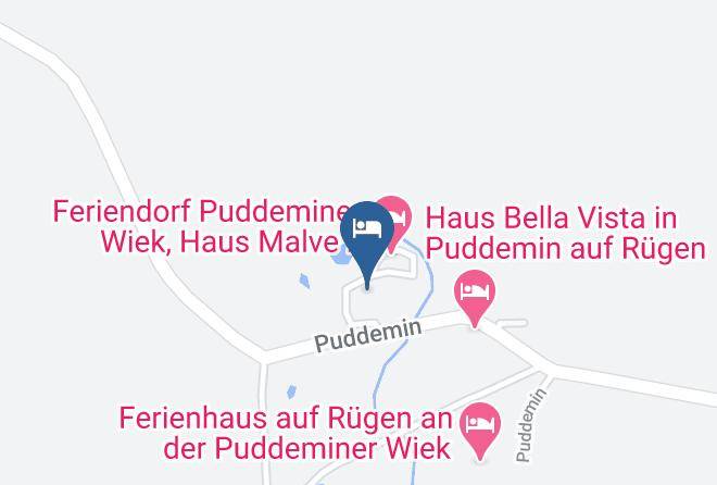 Vorpommern Rugen - Weisdorn 1 2 Feriendorf Puddeminer Wiek Maps