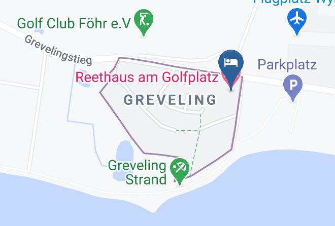 Nordfriesland - Reethaus Am Golfplatz Maps