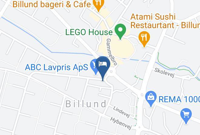 Billund - Refborg Hotel Spiseri Butik Maps