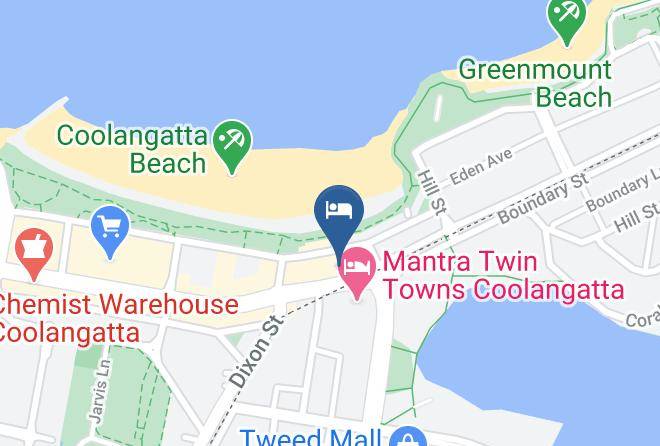 Gold Coast - Reflections Coolangatta Beach Maps