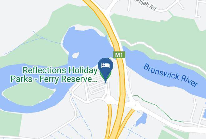 Byron - Reflections Holiday Parks Ferry Reserve Holiday Park Maps