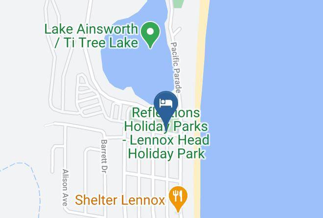 Ballina - Reflections Holiday Parks Lennox Head Holiday Park Maps