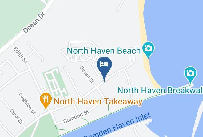 Port Macquarie Hastings - Reflections Holiday Parks North Haven Holiday Park Maps