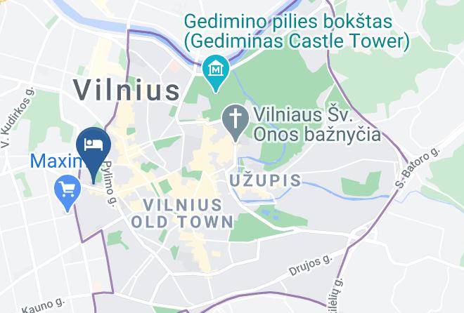 Vilnius - Park Hotel Vilnius Maps