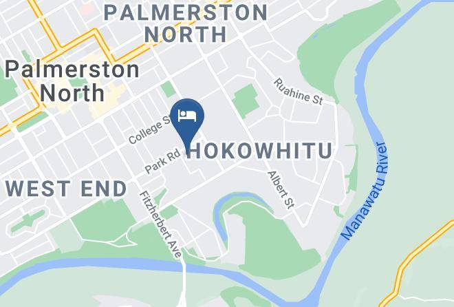 Palmerston North - Refreshstay Maps