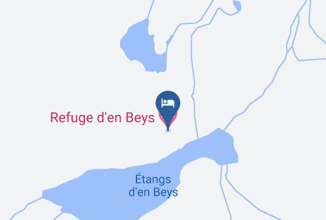 Ariege - Refuge D'en Beys Maps