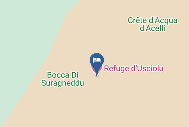 Southernsica - Refuge D'usciolu Maps