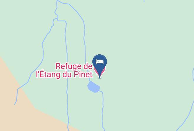 Ariege - Refuge De L'etang Du Pinet Maps