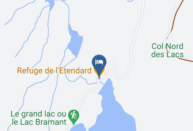 Savoie - Refuge De L'etendard Maps