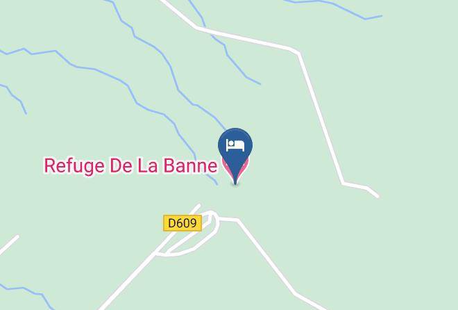 Refuge De La Banne Map