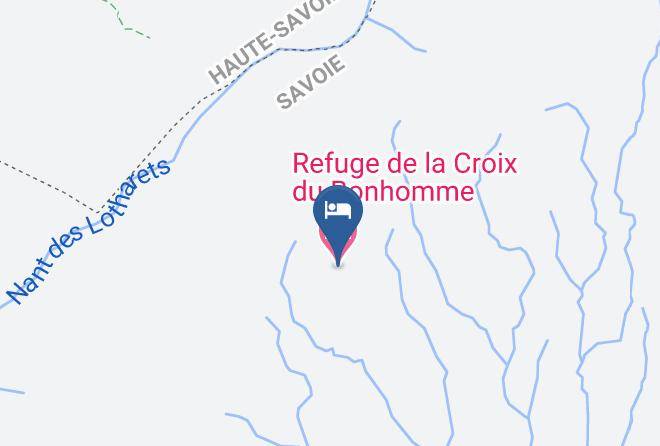 Savoie - Refuge De La Croix Du Bonhomme Maps