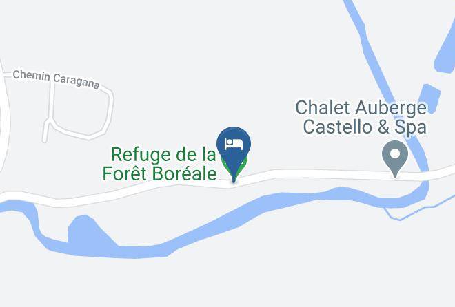 Les Laurentides Regional County Municipality - Refuge De La Foret Boreale Maps
