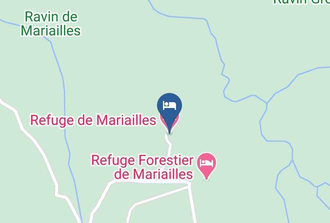 Refuge De Mariailles Map