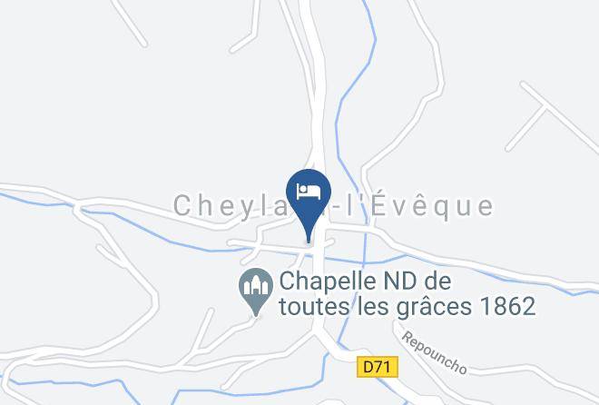 Lozere - Refuge De Moure Maps