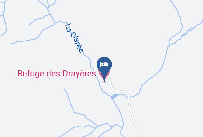 Refuge Des Drayeres Map