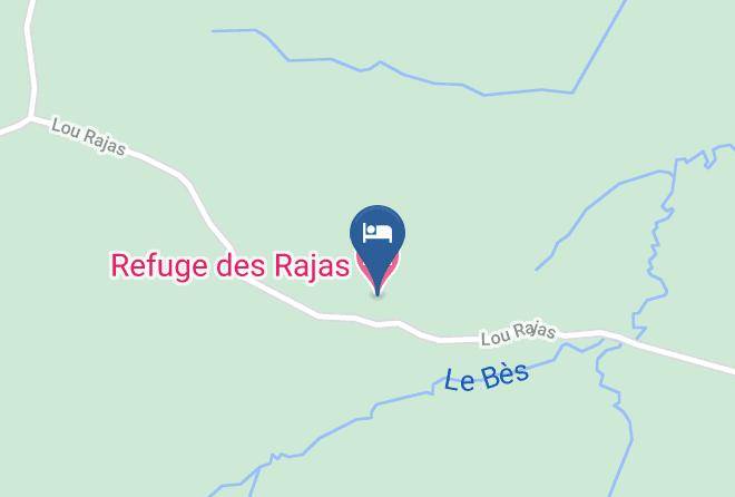 Lozere - Refuge Des Rajas Maps