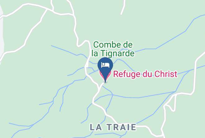 Savoie - Refuge Du Christ Maps