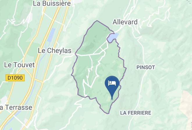 Isere - Refuge Du Cret Du Poulet Maps
