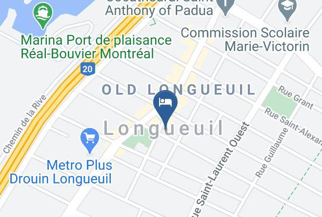 Longueuil - Refuge Du Poete Maps