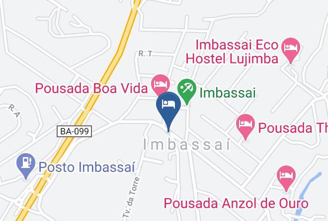 Mata De Sao Joao - Pousada Refugio Do Corsario Maps