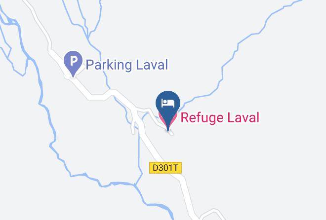 Hautes Alpes - Refuge Laval Maps