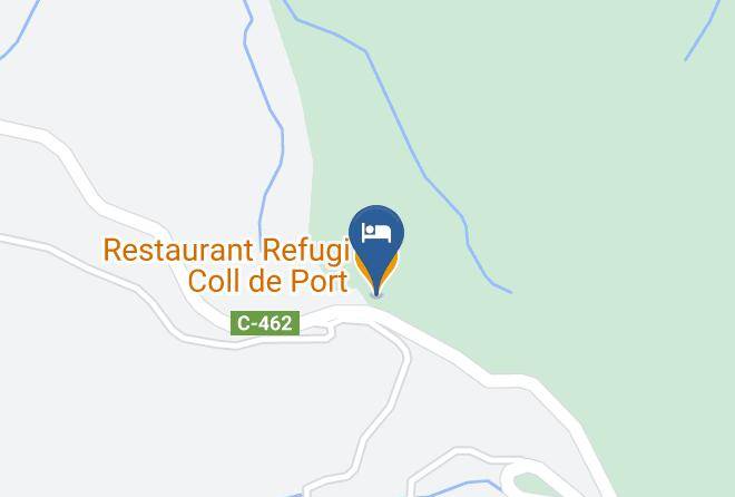 Lleida - Restaurant Refugi Coll De Port Maps