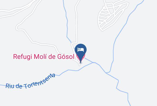 Refugi Moli De Gosol Map