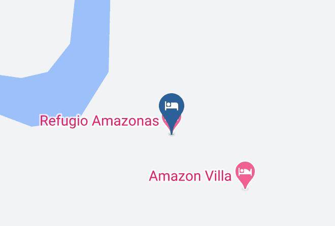 Refugio Amazonas Map