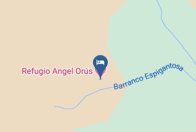 Huesca - Refugio Angel Orus Maps