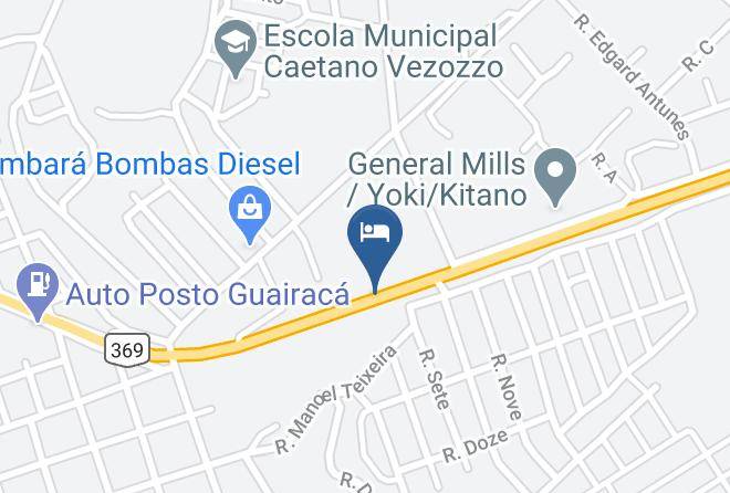 Refugio Da Floresta Map