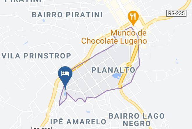 Hotel Refugio Da Montanha Map