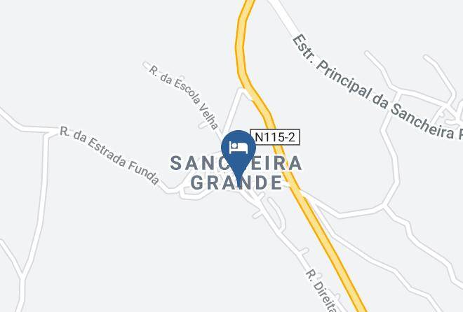 Refugio Da Sancheira Grande Map