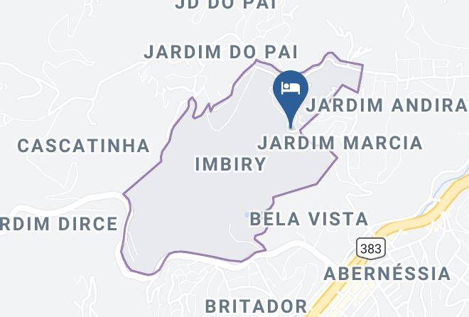 Campos Do Jordao - Refugio Das Rosas Maps