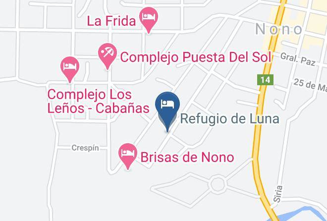 San Alberto Department - Refugio De Luna Maps