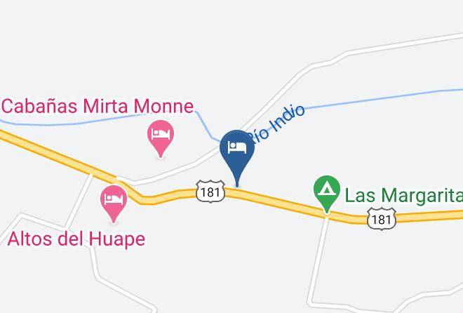 Malleco Province - Refugio De Montana El Huape Maps