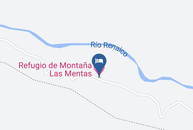 Malleco Province - Refugio De Montana Las Mentas Maps