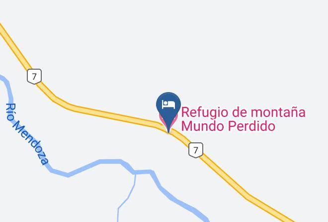 Lujan De Cuyo - Refugio De Montana Mundo Perdido Maps