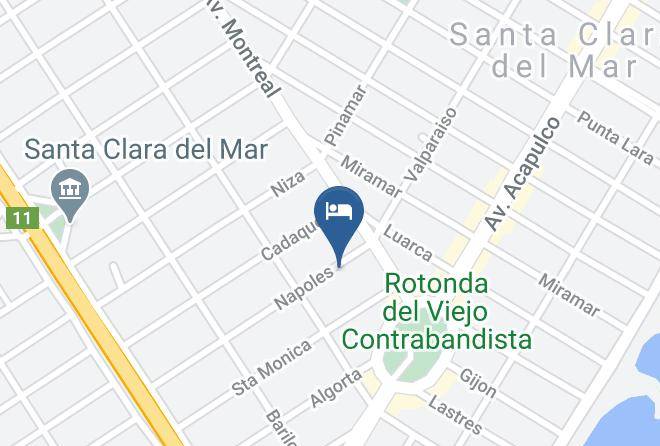 Mar Chiquita - Refugio De Playa Maps