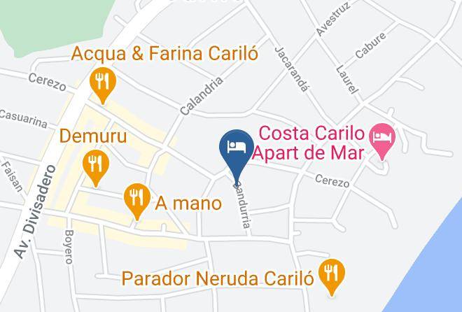 Pinamar - Refugio Del Bosque Maps