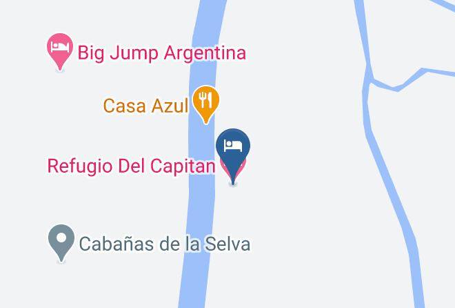 Islas Tigre - Refugio Del Capitan Maps