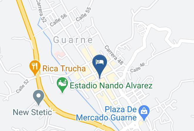 Guarne - Refugio Del Pescador Hotel Pesca Restaurante Bar Maps