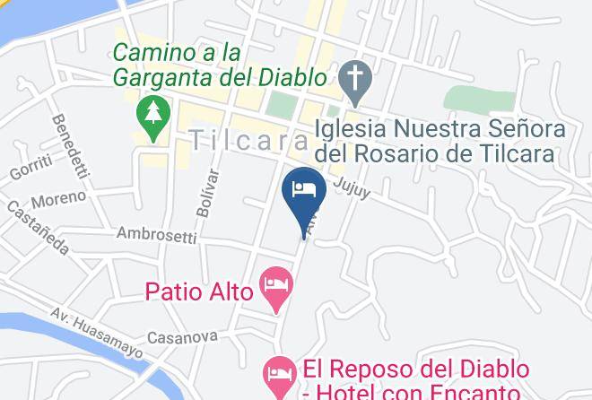 Tilcara - Refugio Del Pintor Maps
