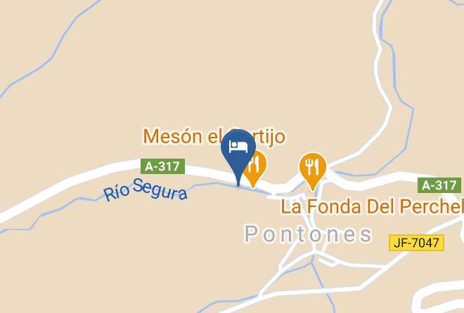 Jaen - Refugio Del Segura Maps