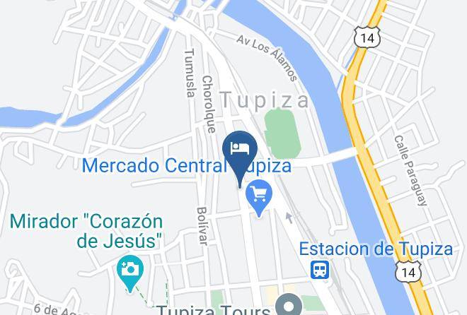 Sur Chichas - Refugio Del Turista Maps